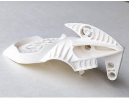 Bionicle Visorak Head with 7 Pin Holes and Axle Hole (Suukorak): {бял}
