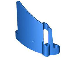 Technic, Panel Fairing #22 Large Short, Small Hole, Side A : {ярко син}