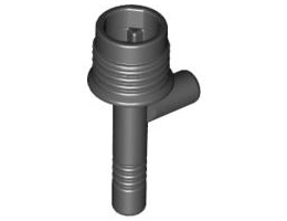 Minifigure, Utensil Space Gun / Torch : {черен}