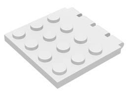 Hinge Vehicle Roof 4 x 4 : {бял}