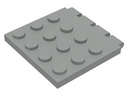 Hinge Vehicle Roof 4 x 4 : {сив}
