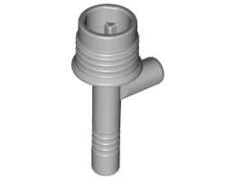 Minifigure, Utensil Space Gun / Torch: {умерено каменно сив}