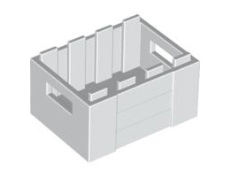 Кутия 3X4 : {бял}