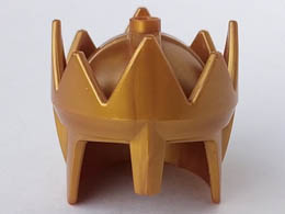 Large Figure Crown, King Mathias : {червеникаво златист / златен металик}
