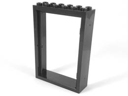 Door, Frame 2 x 6 x 7 : {черен}