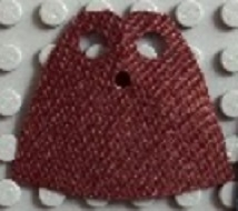Minifigure Cape Cloth, Short (Jawa Length): {червеникаво-кафяв}