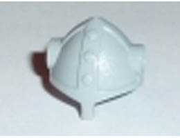 Minifigure, Headgear Helmet Viking with Side Holes: {умерено каменно сив}