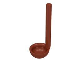 Minifigure, Utensil Ladle / Spoon: {червеникаво-кафяв}