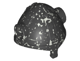 Minifigure, Headgear Helmet Viking with Side Holes: {студено сребрист, дифузен}