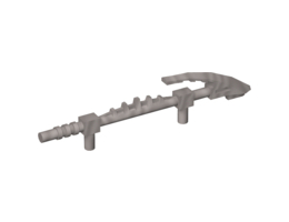 Minifigure, Weapon Bionicle Mini Staff (Whenua): {сребрист}