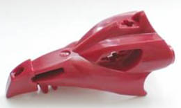 Dragon Head Viking Beaked: {нов тъмно червен}
