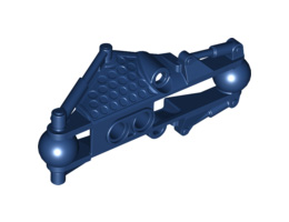 Bionicle Piraka Arm Section with 2 Ball Joints: {земно син}