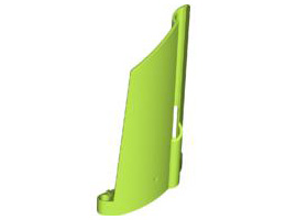 Technic, Panel Fairing #21 Large Long, Small Hole, Side B: {ярко жълто-зелен}