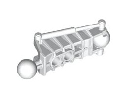 Bionicle Toa Metru Leg Lower Section: {бял}