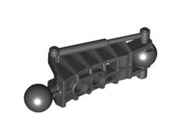 Bionicle Toa Metru Leg Lower Section: {черен}