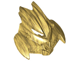 Bionicle Mask Olmak: {топло златист}