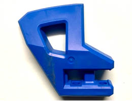 Technic, Panel RC Car Flexible Bumper Right: {ярко син}