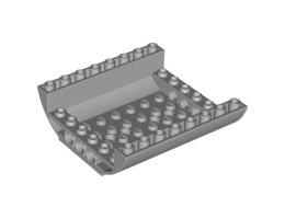 Ниско дъно 8X8X2 Ø4.85: {умерено каменно сив}
