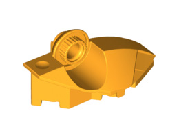 Тухличка с извивка 3X5½, Ø4.85: {огнено жълто-оранжев}