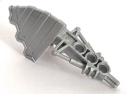 Bionicle Weapon Earthshock Drill claw : {сребрист}