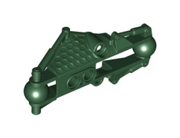 Bionicle Piraka Arm Section with 2 Ball Joints: {земно зелен}