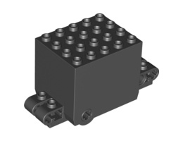 Flywheel Inertia Motor 9 x 4 x 3 2/3: {черен}