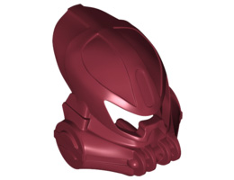 Bionicle Mask Huna (Toa Metru) : {нов тъмно червен}