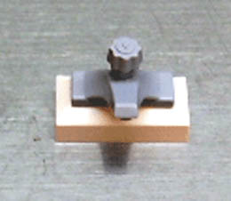 Tap 1 x 2 Base with Light Bluish Gray Spout: {бял}