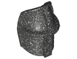 Large Figure Armor, Shoulder - Ridged (Knights Kingdom II): {сиво сребрист, дифузен}