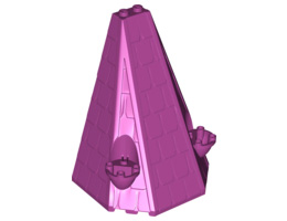 Tower Roof 6 x 8 x 9 : {ярко червеникаво-виолетов}