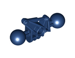 Bionicle Toa Metru Arm Lower Section with 2 Ball Joints : {земно син}