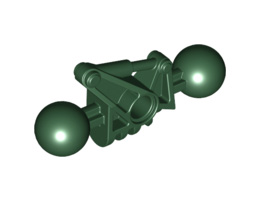 Bionicle Toa Metru Arm Lower Section with 2 Ball Joints : {земно зелен}