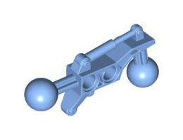Technic, Ball Joint 2 x 7 with 2 Ball Joints: {умерено син}