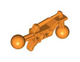 Technic, Ball Joint 2 x 7 with 2 Ball Joints: {ярко оранжев}