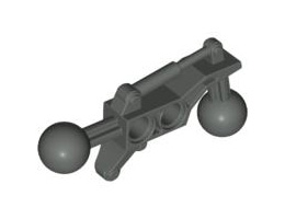 Technic, Ball Joint 2 x 7 with 2 Ball Joints : {тъмно сив}