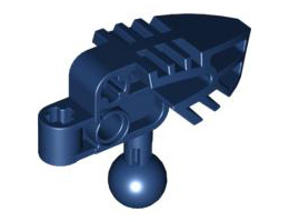 Bionicle Head Connector Block (Vahki): {земно син}