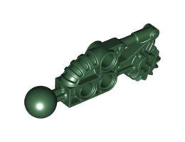 Bionicle Toa Hordika Arm Lower Section with Ball Joint: {земно зелен}