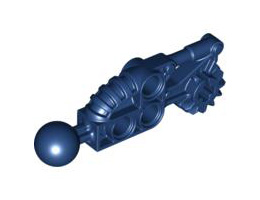 Bionicle Toa Hordika Arm Lower Section with Ball Joint: {земно син}