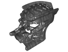Bionicle Mask Sanok (Rubber): {титаниево метален}