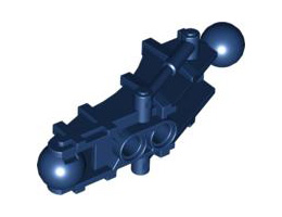 Bionicle Toa Hordika Leg Section: {земно син}