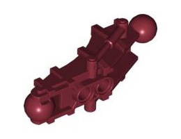 Bionicle Toa Hordika Leg Section: {нов тъмно червен}