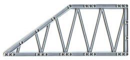 Support 31 x 13 Girder, Trapezoid: {умерено каменно сив}
