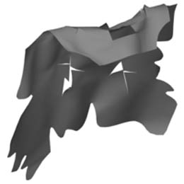 Cloth Cape, Vezon Large Figure: {черен}