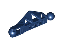 Bionicle Rahkshi Leg Lower Section: {земно син}