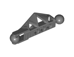 Bionicle Rahkshi Leg Lower Section: {тъмно каменно сив}