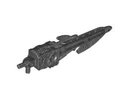 Bionicle Weapon Inika Light-up Laser Harpoon (8728): {титаниево метален}