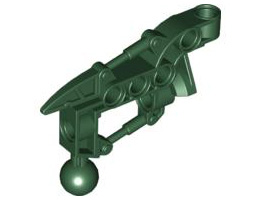 Bionicle Toa Hordika Arm Upper Section with Ball Joint: {земно зелен}