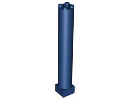 Support 2 x 2 x 11 Solid Pillar: {земно син}