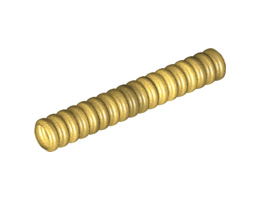 Hose, Ribbed 7mm D. 6L: {топло златист}