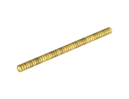 Hose, Ribbed 7mm D. 16L: {топло златист}